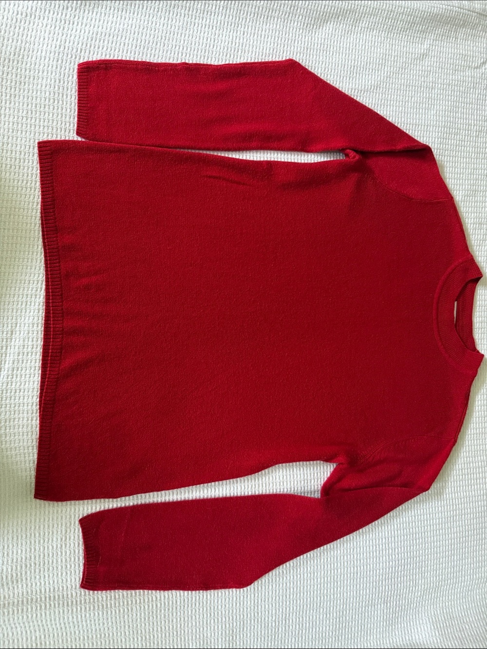Kim Rogers Red Crewneck Sweater